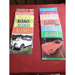 EJAG Magazine -  Jaguar - 1990- Lot of 12 issues Full Year